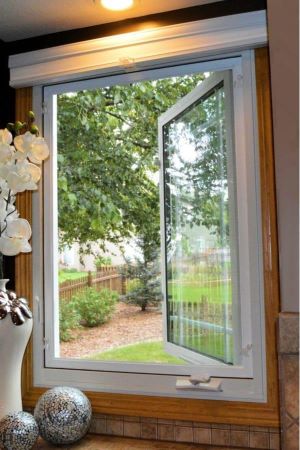 new casement windows are easy to clean
